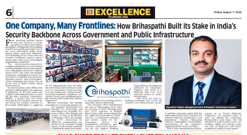 One Company, Many Frontlines: Building India's Security Backbone